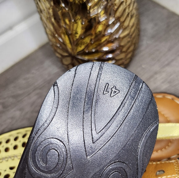 Spring Step Leather Sling Back slip on sandal - Picture 6 of 7